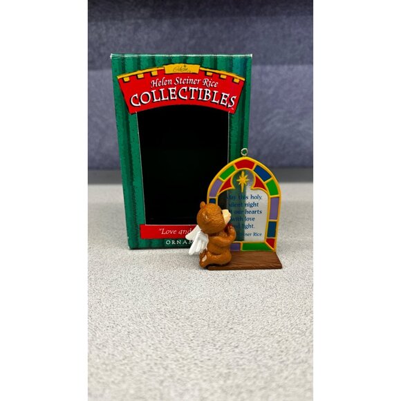 Helen Steiner Rice Angel Bear Collectibles Ornament "Love And Light" - Picture 1 of 9
